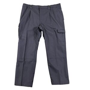 Twinhill Cargo Rip Stop Pant Men 44x32 Navy Blue Work Uniform Security Workwear